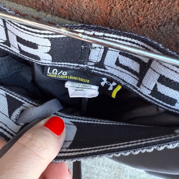 Under Armour Lot of 2 Gray Grey Loose Athletic Gym Shorts Size Large Men’s - Picture 4 of 6